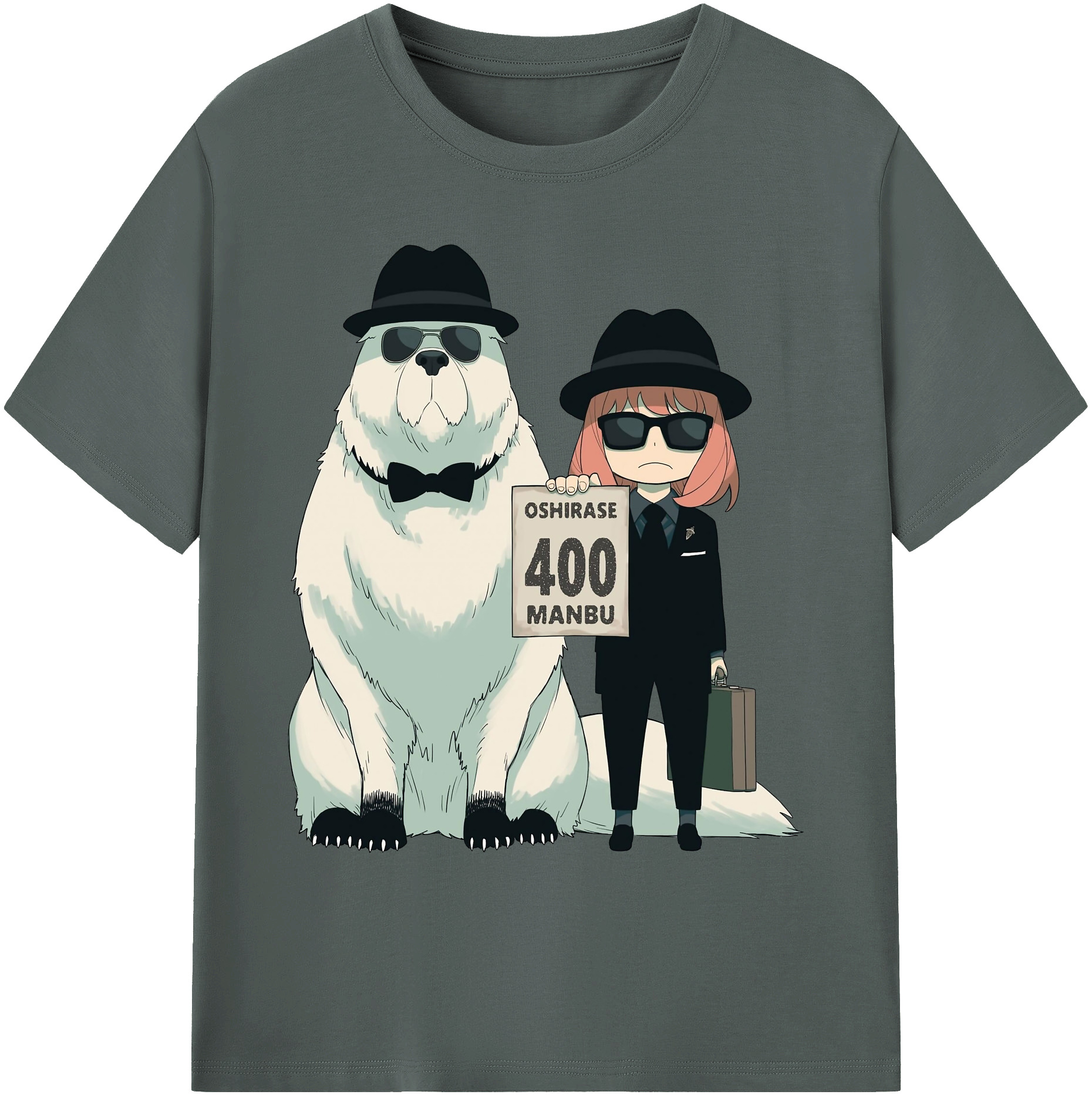 （画像用） SPY×FAMILY间谍家家酒 綿100％ メンズ半袖Tシャツ｜肌触りやわらか＆通気性